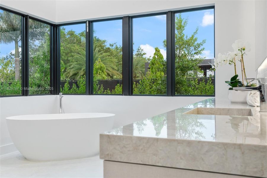 Furnished interior view inside a new home in , Davie (Image 47).