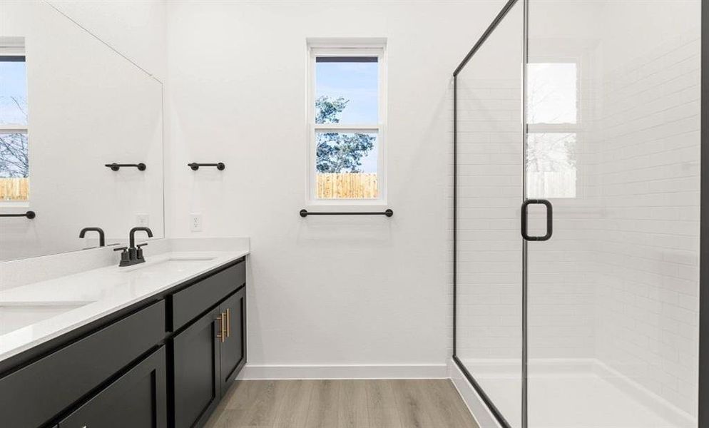 Primary Bathroom featuring the Noir Collection