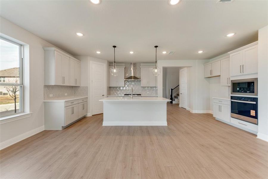Furnished interior view inside a new home in Villages of Creekwood, Frisco (Image 7).