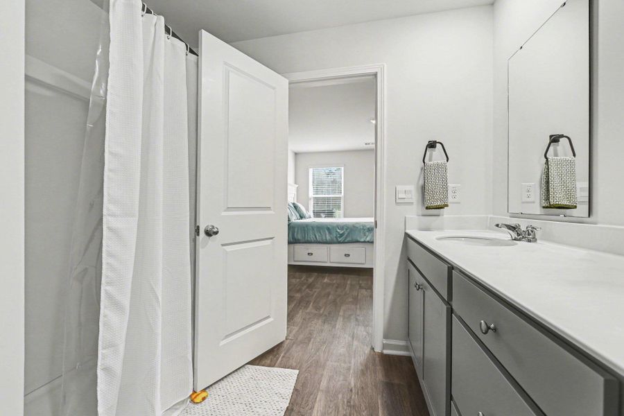 Furnished interior view inside a new home in , Summerville (Image 32).