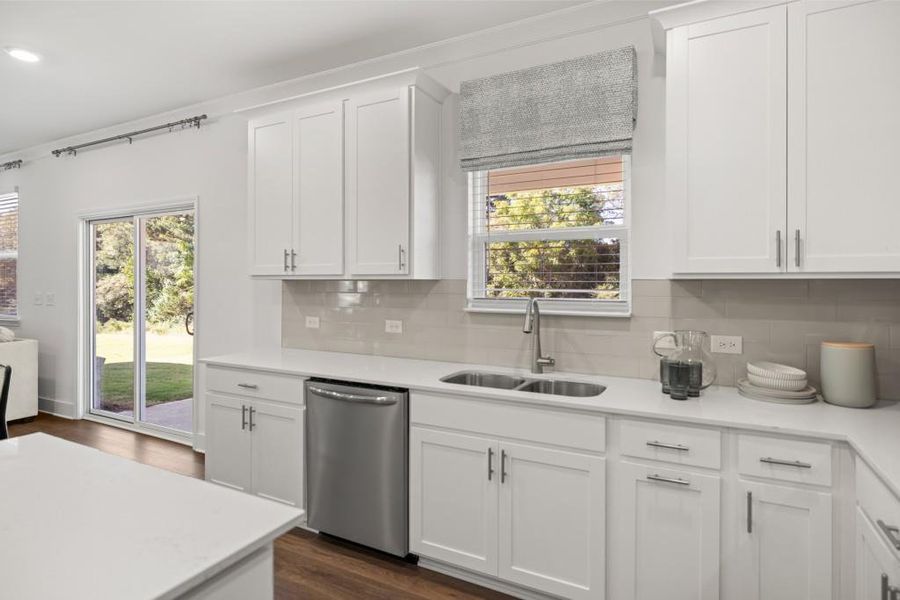 Furnished interior view inside a new home in Wellington Estates, Madison (Image 29).