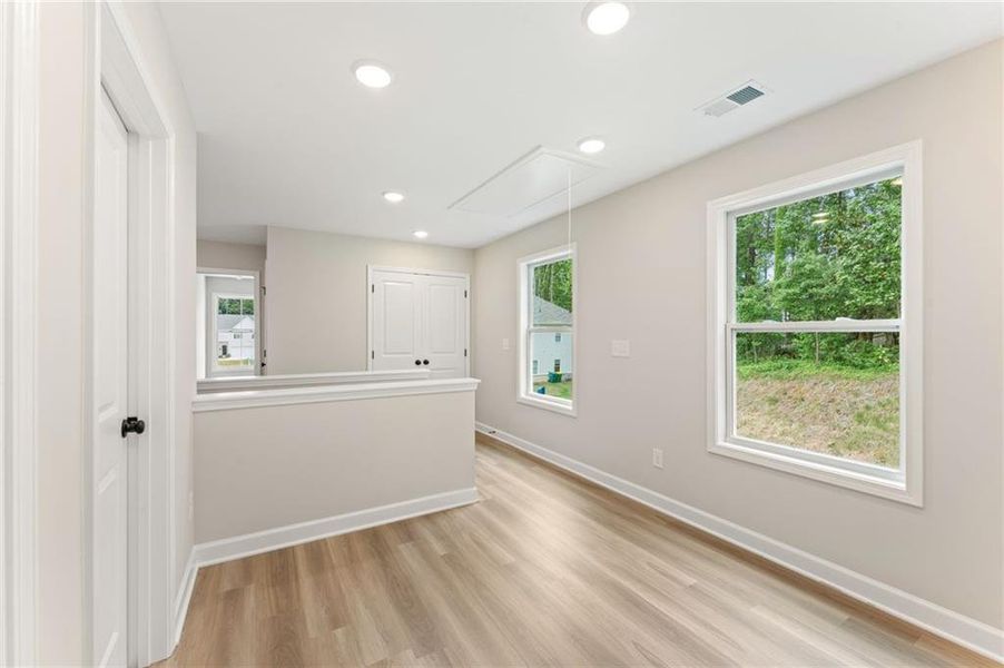 Spacious, unfurnished interior of a new home in River Walk Place, Lawrenceville (Image 29).