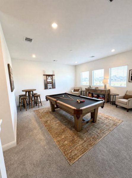 Furnished interior view inside a new home in Cross Creek West, Fulshear (Image 26).