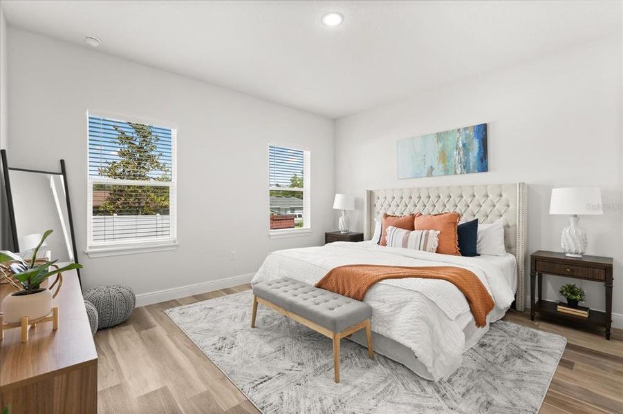 Furnished interior view inside a new home in , Ocala (Image 28). Furnished interior view inside a new home in , Ocala (Image 28).