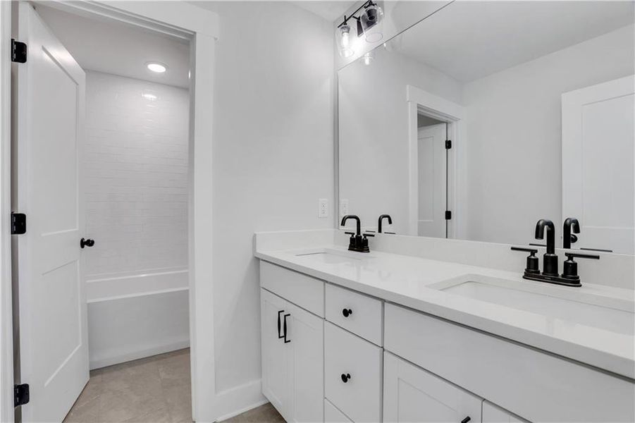 Furnished interior view inside a new home in Cambridge, Flowery Branch (Image 14). Furnished interior view inside a new home in Cambridge, Flowery Branch (Image 14).