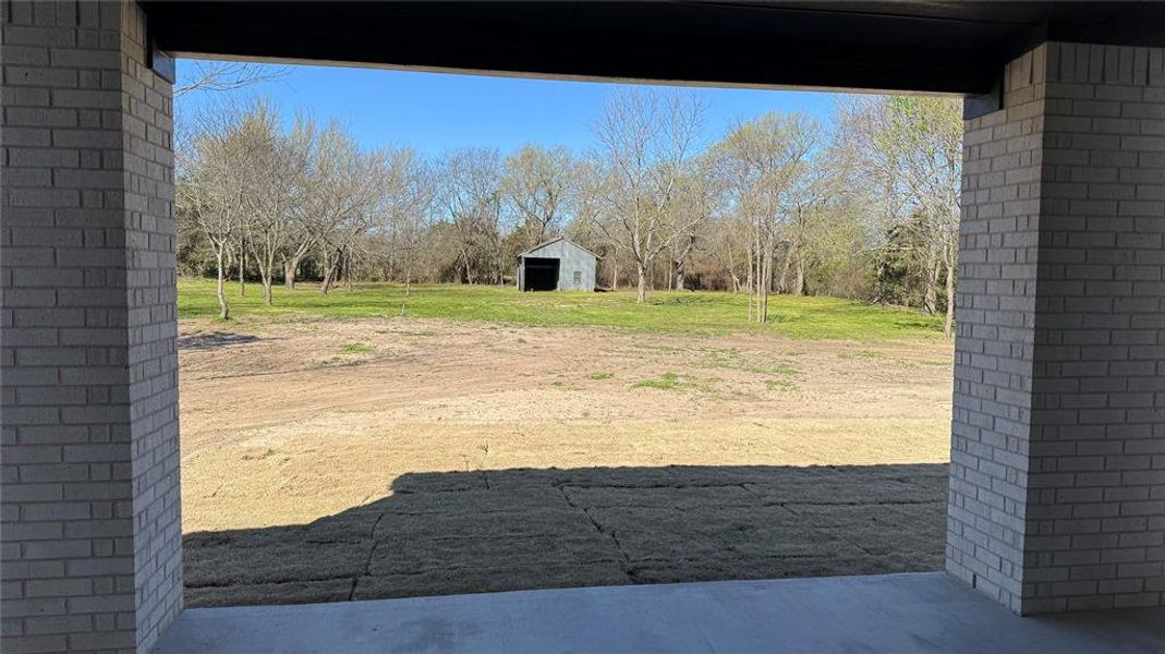 Exterior details and patio area of a home in , Farmersville (Image 4). Exterior details and patio area of a home in , Farmersville (Image 4).