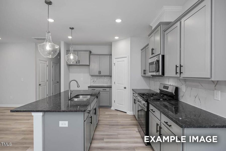 Furnished interior view inside a new home in Springvale, Fuquay Varina (Image 31).