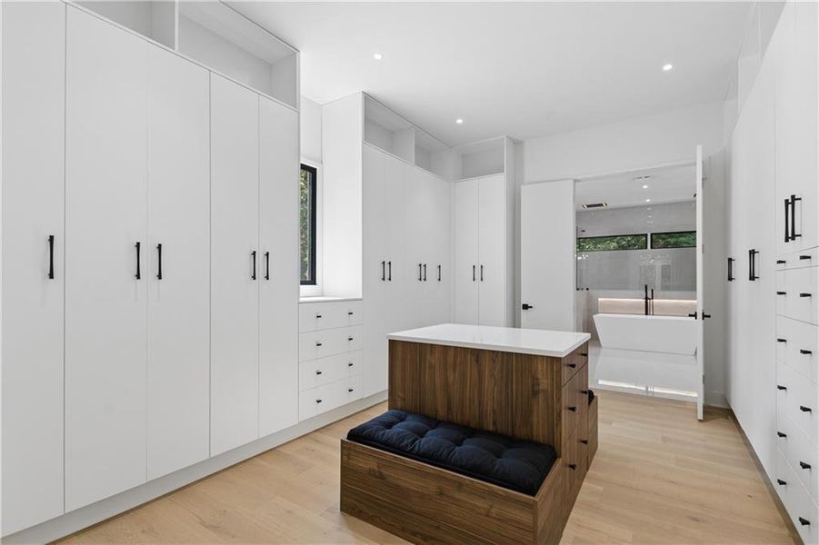 Furnished interior view inside a new home in , Sandy Springs (Image 10).