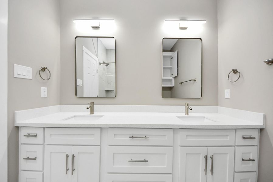 Furnished interior view inside a new home in , Baytown (Image 7).
