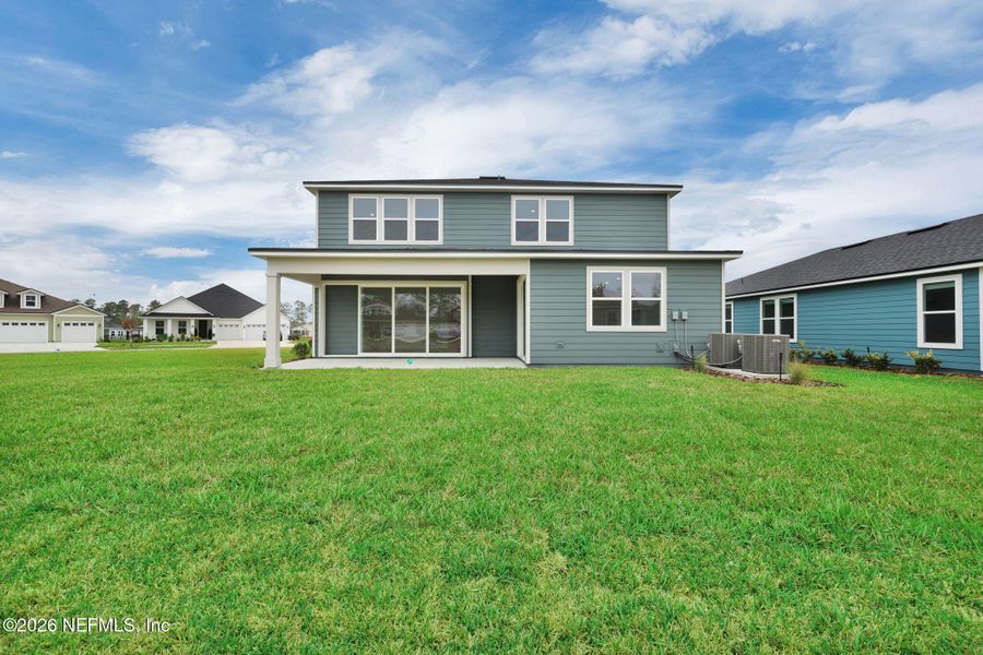 Exterior details and patio area of a home in Hyland Trail, Green Cove Springs (Image 2). Exterior details and patio area of a home in Hyland Trail, Green Cove Springs (Image 2).