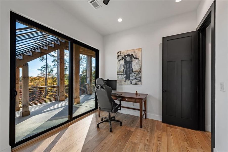 Furnished interior view inside a new home in , Ellijay (Image 16).