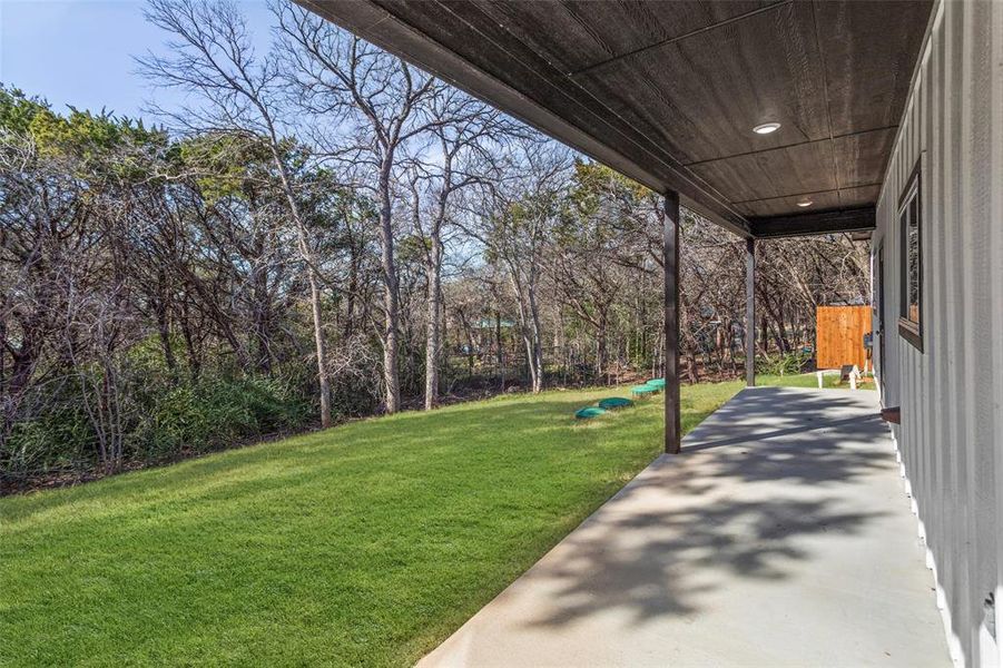 Exterior details and patio area of a home in , Rio Vista (Image 23).