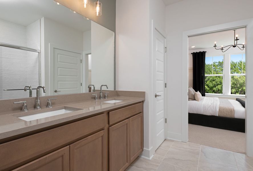 Representative furnished interior of a home built from the Canberra by Pulte Homes in Bradshaw Farms Reserve, Mount Juliet (Image 7). Representative furnished interior of a home built from the Canberra by Pulte Homes in Bradshaw Farms Reserve, Mount Juliet (Image 7).