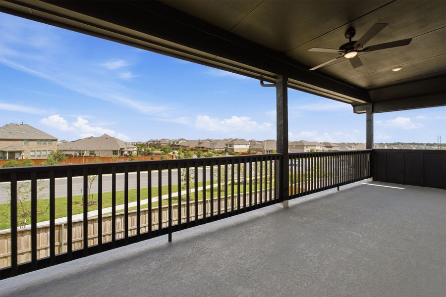 Exterior details and patio area of a home in Sunfield, Buda (Image 26). Exterior details and patio area of a home in Sunfield, Buda (Image 26).
