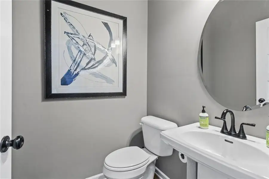 Furnished interior view inside a new home in Sanders Park, Austell (Image 3).