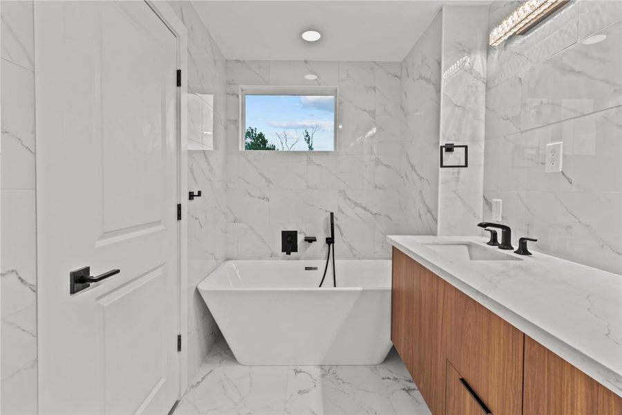 Furnished interior view inside a new home in , Houston (Image 15).