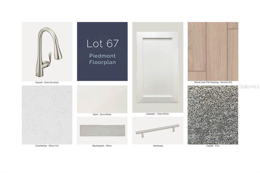 Sample of building materials used in homes in Bay Lake Farms, St. Cloud (Image 3).