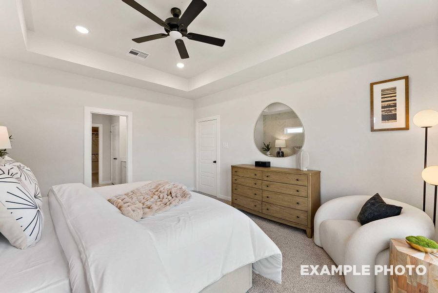 Furnished interior view inside a new home in Sundance Cove, Crosby (Image 13).