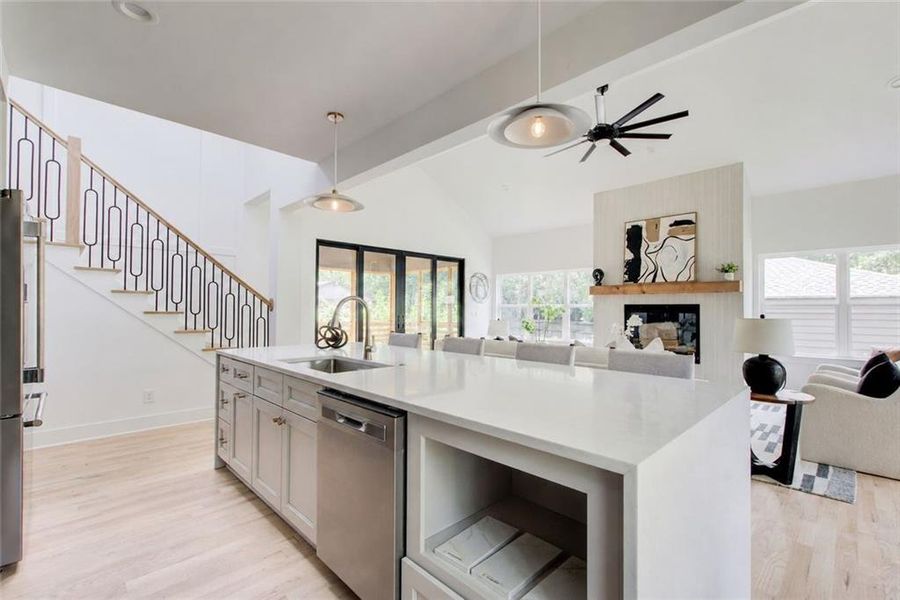 Furnished interior view inside a new home in , Tucker (Image 10).