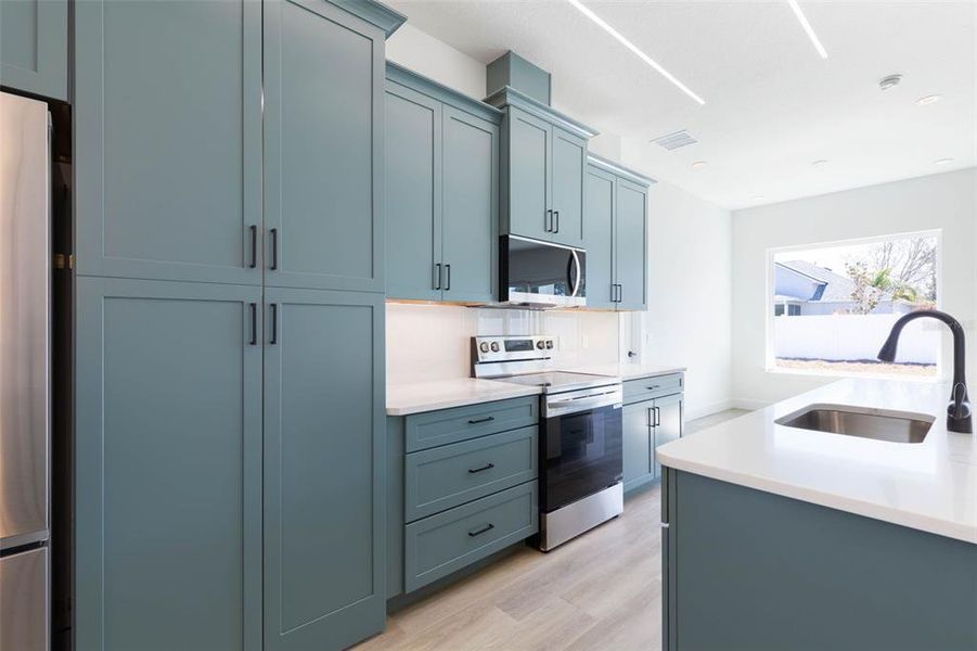 Furnished interior view inside a new home in , Palm Coast (Image 15). Furnished interior view inside a new home in , Palm Coast (Image 15).