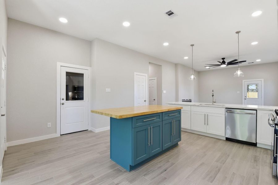 Furnished interior view inside a new home in , Spring (Image 8).