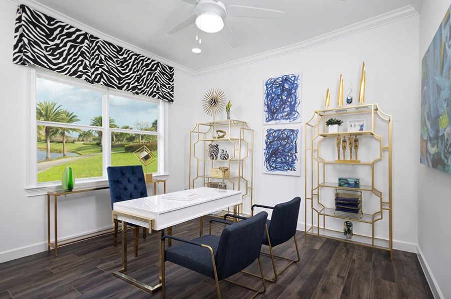 Representative furnished interior of a home built from the Schefflera by Minto Communities in Westlake, Loxahatchee (Image 11).
