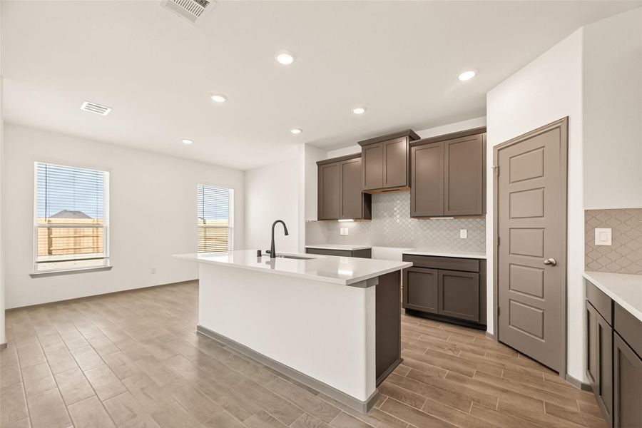 Furnished interior view inside a new home in Rates starting as low as, Iowa Colony (Image 20).