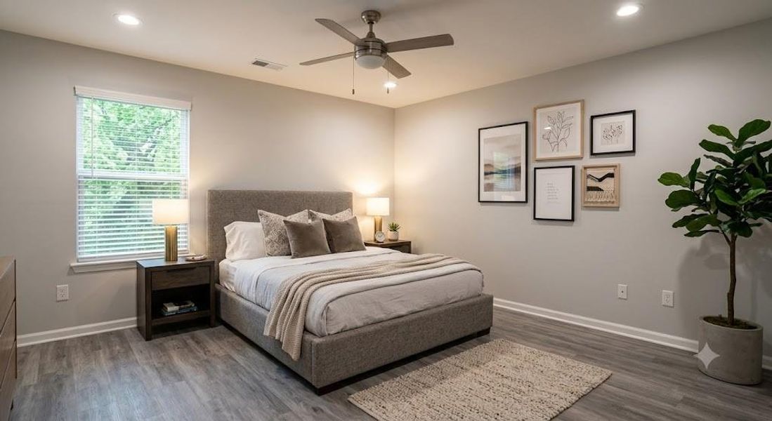 Furnished interior view inside a new home in , Willis (Image 12). Furnished interior view inside a new home in , Willis (Image 12).