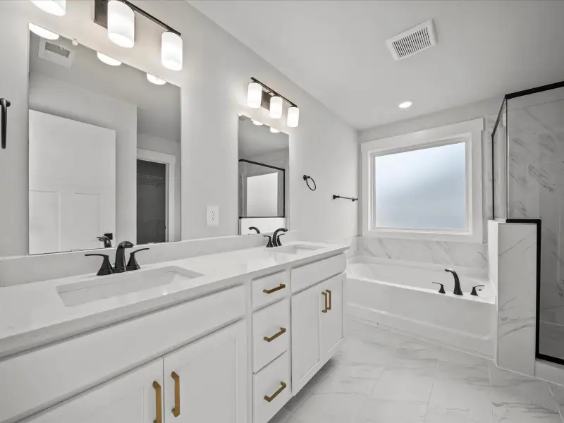 Furnished interior view inside a new home in Cedar Shoals - Signature Collection, Piedmont (Image 6).