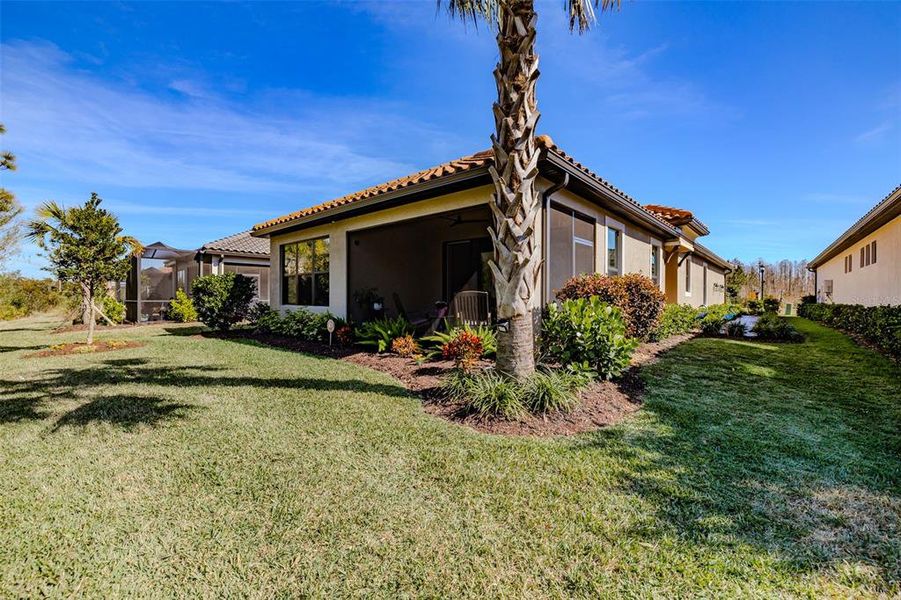 Exterior details and patio area of a home in , Wesley Chapel (Image 21). Exterior details and patio area of a home in , Wesley Chapel (Image 21).
