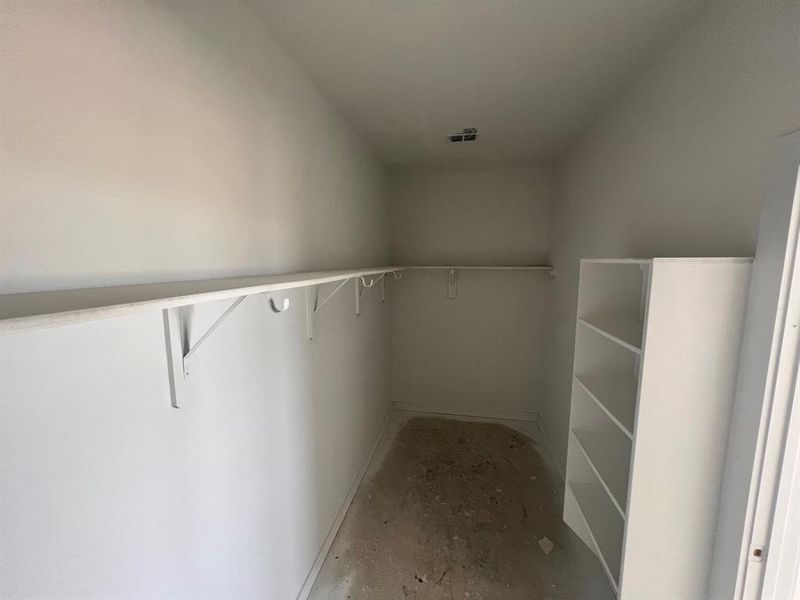 Primary walk-in closet - Still under construction!