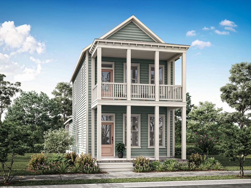 Representative exterior photo of a completed home built from the Blossom O by Saussy Burbank in Nexton - Midtown, Summerville, SC (Image 1). Representative exterior photo of a completed home built from the Blossom O by Saussy Burbank in Nexton - Midtown, Summerville, SC (Image 1).
