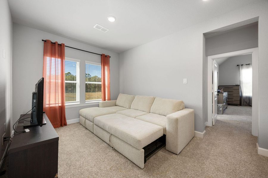 Furnished interior view inside a new home in , Humble (Image 28). Furnished interior view inside a new home in , Humble (Image 28).