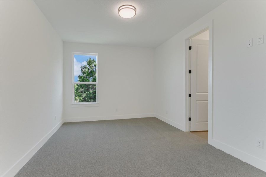 Spacious, unfurnished interior of a new home in ClearWater Ranch, Liberty Hill (Image 14). Spacious, unfurnished interior of a new home in ClearWater Ranch, Liberty Hill (Image 14).