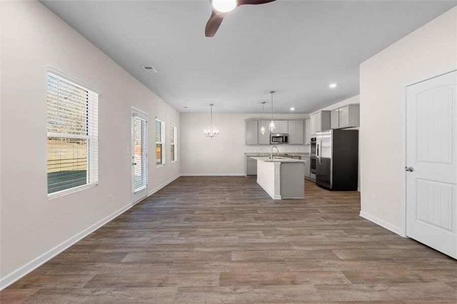Spacious, unfurnished interior of a new home in , Covington (Image 18). Spacious, unfurnished interior of a new home in , Covington (Image 18).