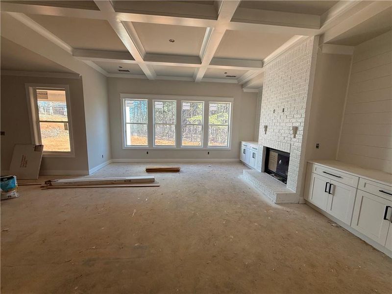 In-progress construction of a new home in , Gainesville, GA (Image 37).