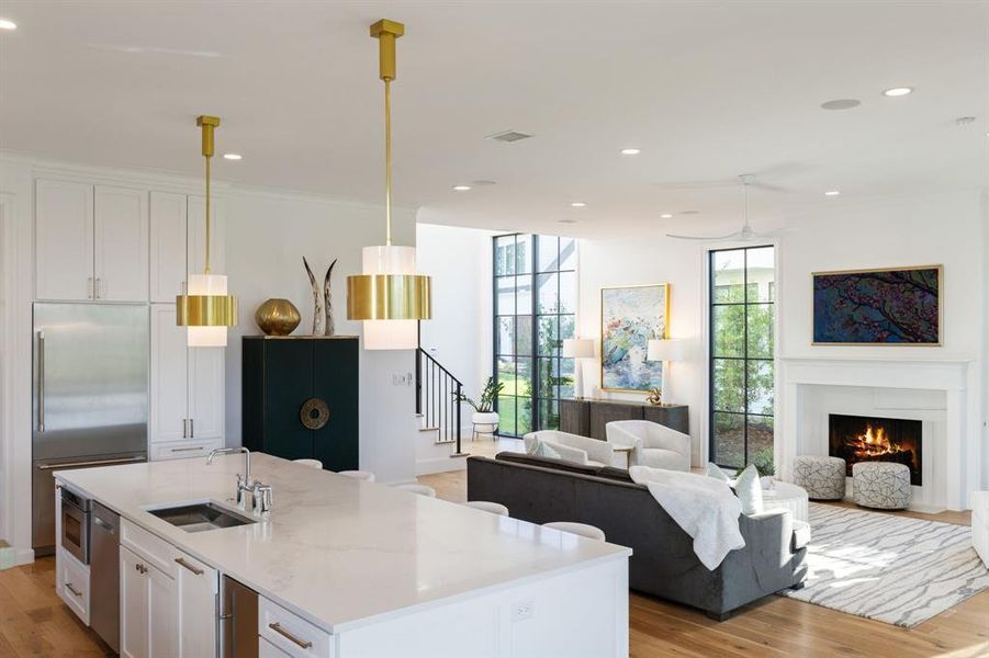 Furnished interior view inside a new home in , Malakoff (Image 31). Furnished interior view inside a new home in , Malakoff (Image 31).