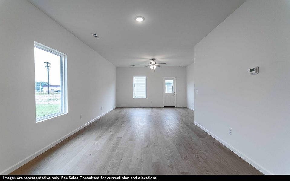 Spacious, unfurnished interior of a new home in Stonehenge, Manchester (Image 8).