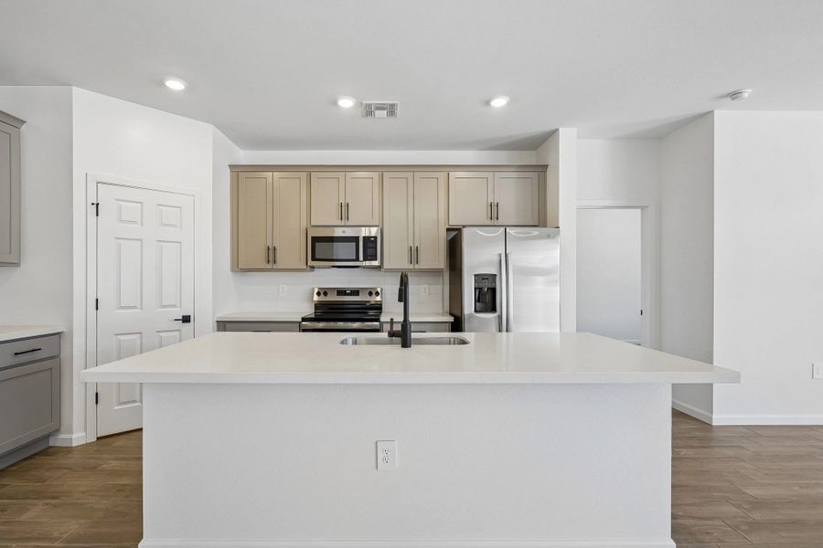 Kitchen featuring the Minimalist Collection Kitchen featuring the Minimalist Collection