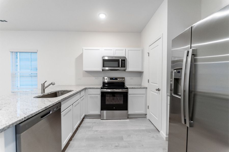 Furnished interior view inside a new home in Stonehenge, Manchester (Image 7). Furnished interior view inside a new home in Stonehenge, Manchester (Image 7).