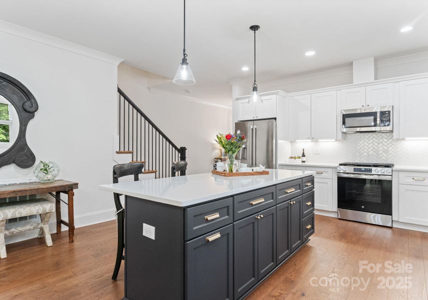 Furnished interior view inside a new home in , Waxhaw (Image 24).
