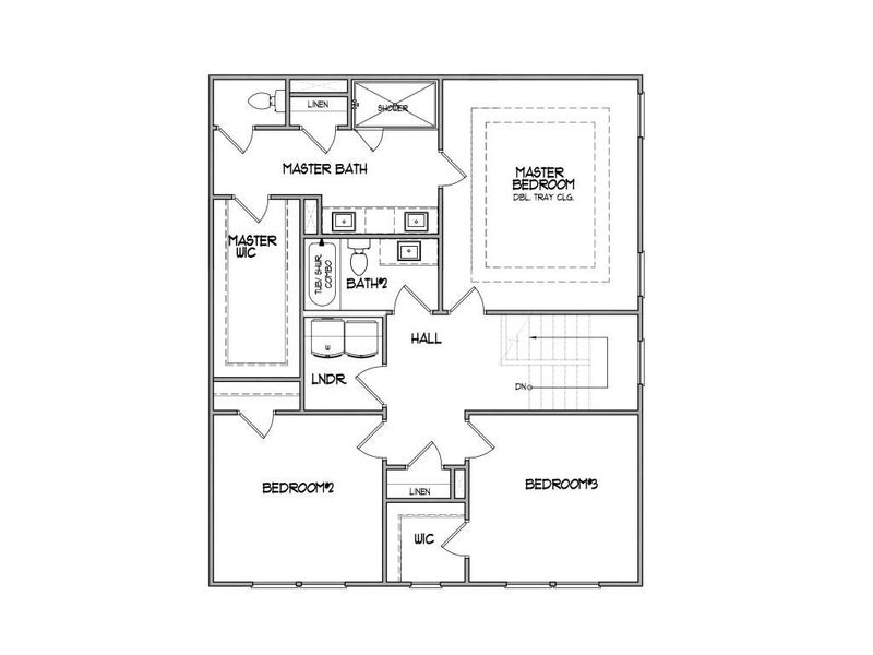 2D floor plan layout of this home in , Good Hope, GA (Image 4).