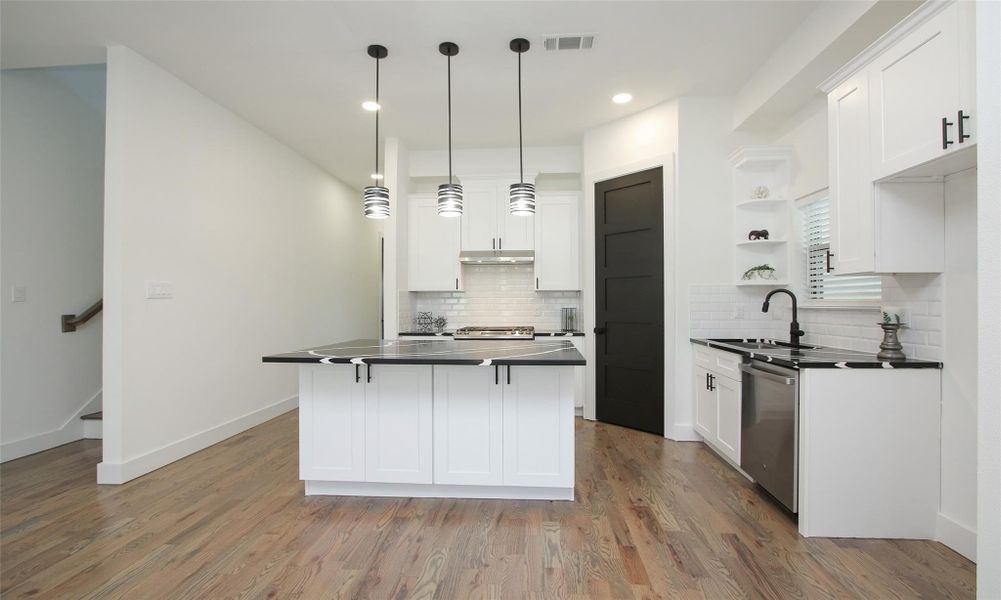 Furnished interior view inside a new home in , Houston (Image 8). Furnished interior view inside a new home in , Houston (Image 8).