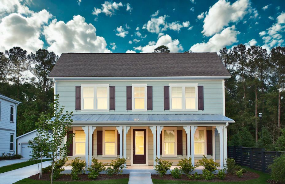 Representative exterior photo of a completed home built from the Laurel by Pulte Homes in Long Savanna, Charleston, SC (Image 2). Representative exterior photo of a completed home built from the Laurel by Pulte Homes in Long Savanna, Charleston, SC (Image 2).