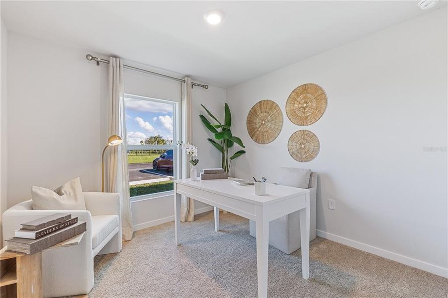 Furnished interior view inside a new home in Central Parc, North Port (Image 4).