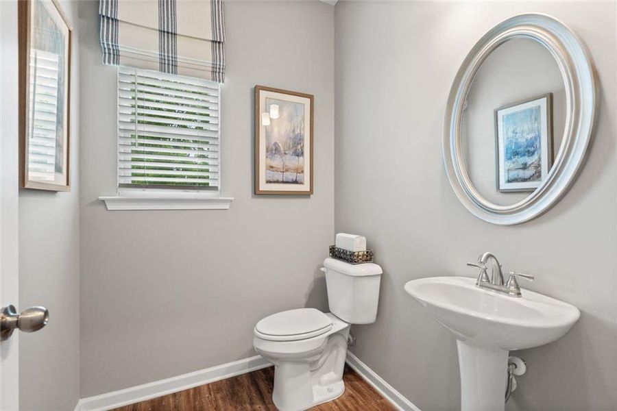 Furnished interior view inside a new home in Sycamore Crest, Calhoun (Image 25).
