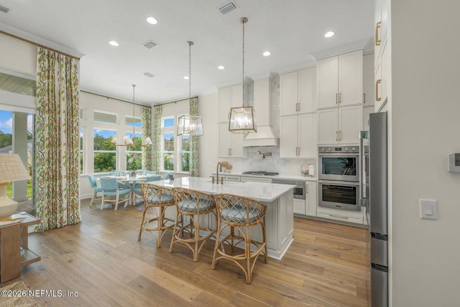 Furnished interior view inside a new home in Reflections at Nocatee, Ponte Vedra (Image 15). Furnished interior view inside a new home in Reflections at Nocatee, Ponte Vedra (Image 15).