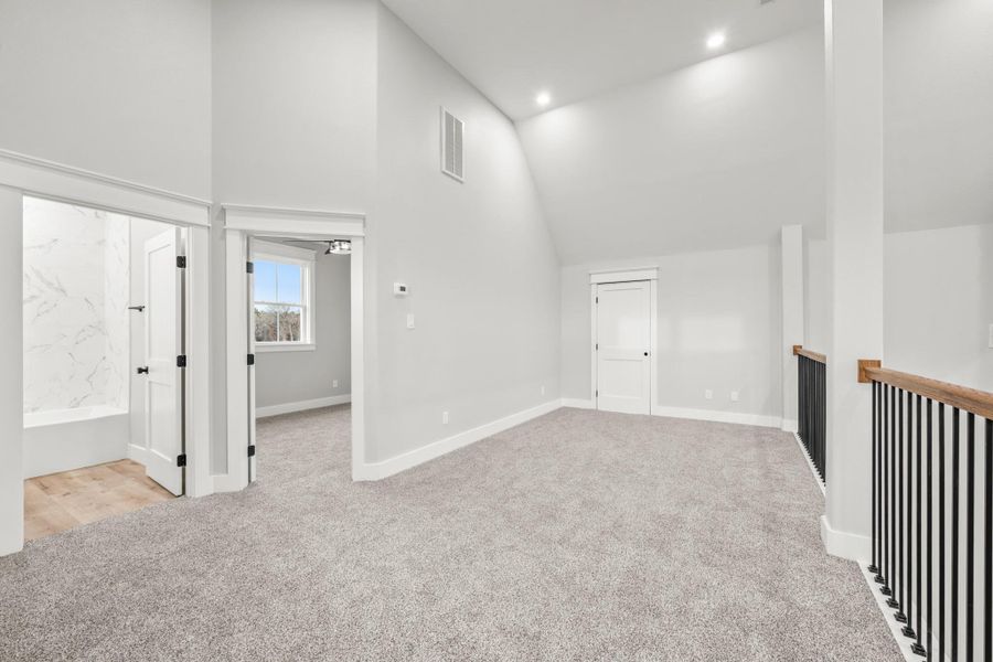 Spacious, unfurnished interior of a new home in , New Waverly (Image 46).