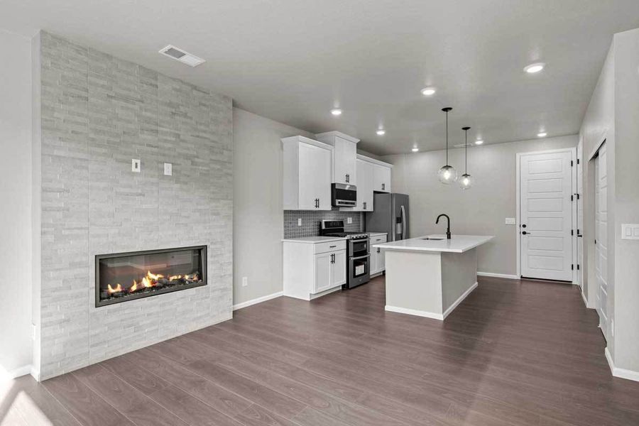 2D floor plan layout of this home in Ralston Creek, Arvada, CO (Image 26).