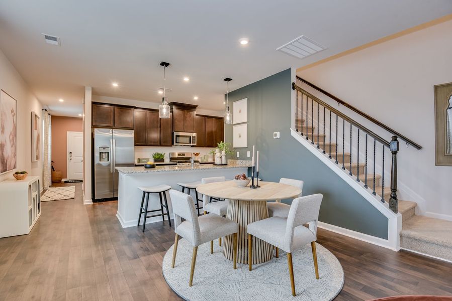 Dining Area and Kitchen